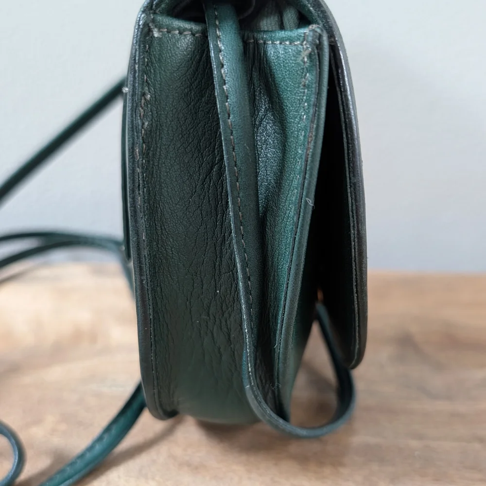 Coach‎ Dark Green Mini Crossbody Bag